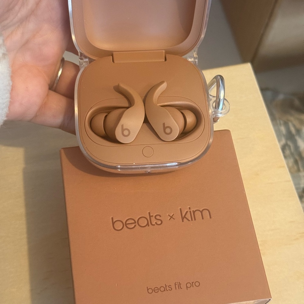 Beats by Dre x Kim Earbud Headphones - Tan
